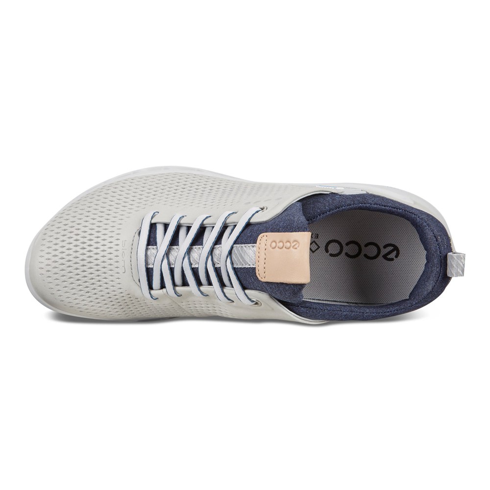 ECCO Mens Golf Shoes White - Biom Cool Pro - UPQ-341807